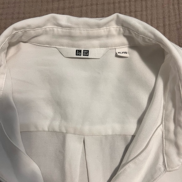 Women's White Blouse - Picture 4 of 5